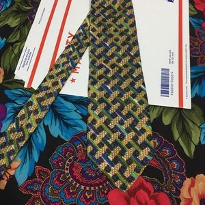 MEN’S PAULO VISARI TIE MADE IN ITALY 100% SILK